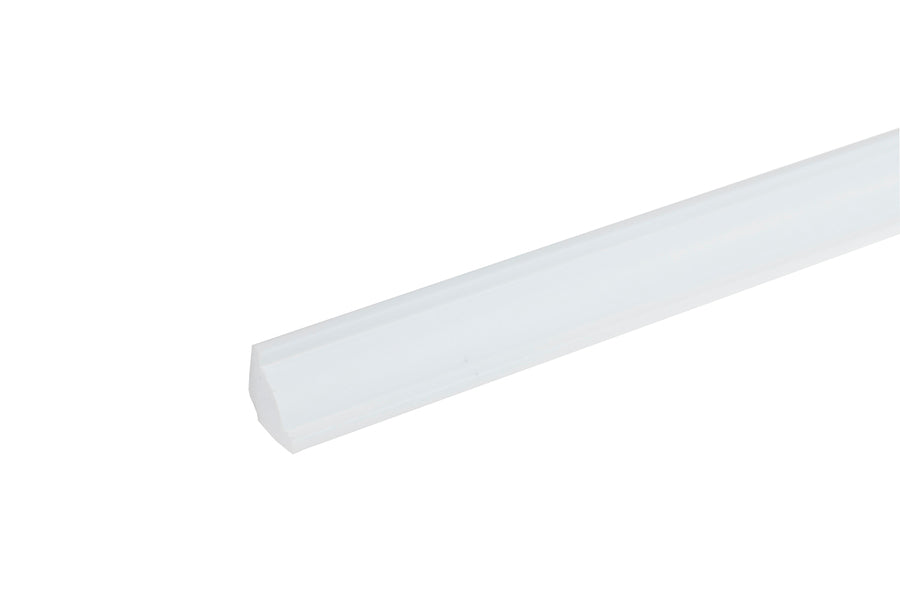 Listwa przypodłogowa LPC-01 21,6x21,6mm Cezar Biały RAL9003 Połysk 2,44m