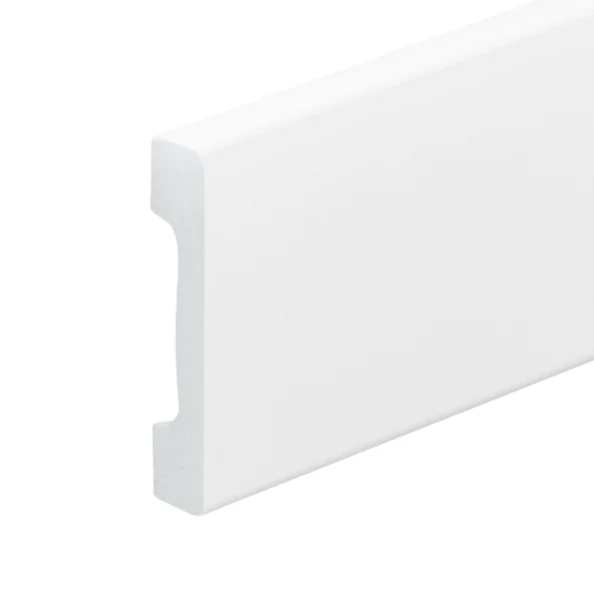 Listwa przypodłogowa LPC-32 58x12mm Cezar Biały Mat 2,44m
