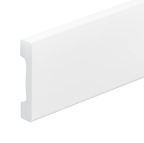 Listwa przypodłogowa LPC-32 58x12mm Cezar Biały RAL9003 Połysk 2,44m