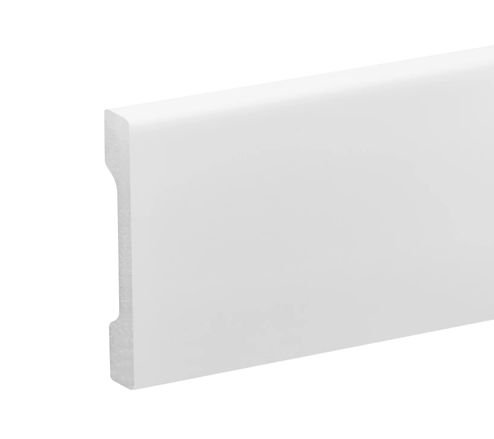 Listwa przypodłogowa LPC-37 70x12mm Cezar Biały Mat 2,44m