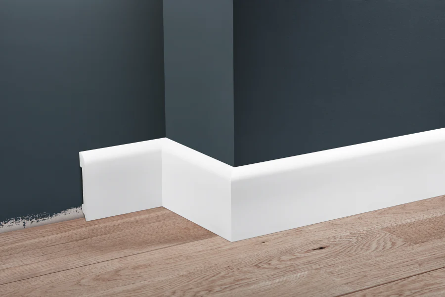 Listwa przypodłogowa LPC-11 78x13mm Cezar Biały RAL9003 Połysk 2,44m - Image 3