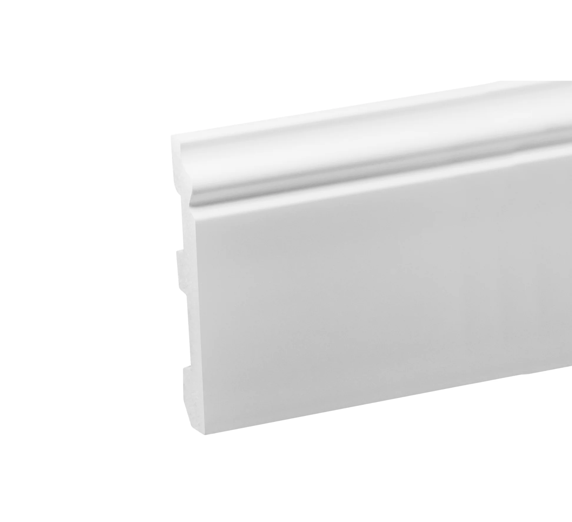 Listwa przypodłogowa LPC-07 79x12,9mm Cezar Biały RAL9003 Połysk 2,44m