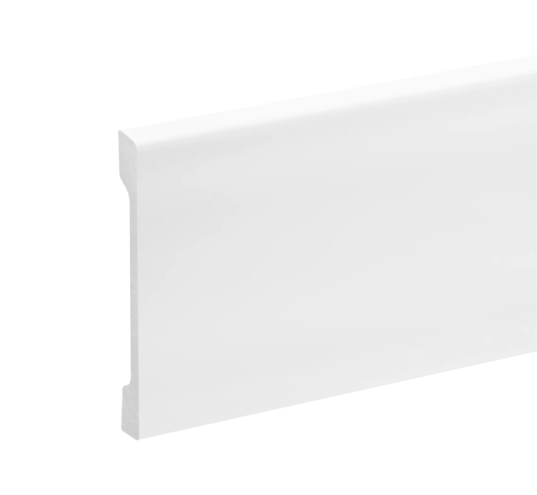 Listwa przypodłogowa LPC-38 95x12mm Cezar Biały Mat 2,44m