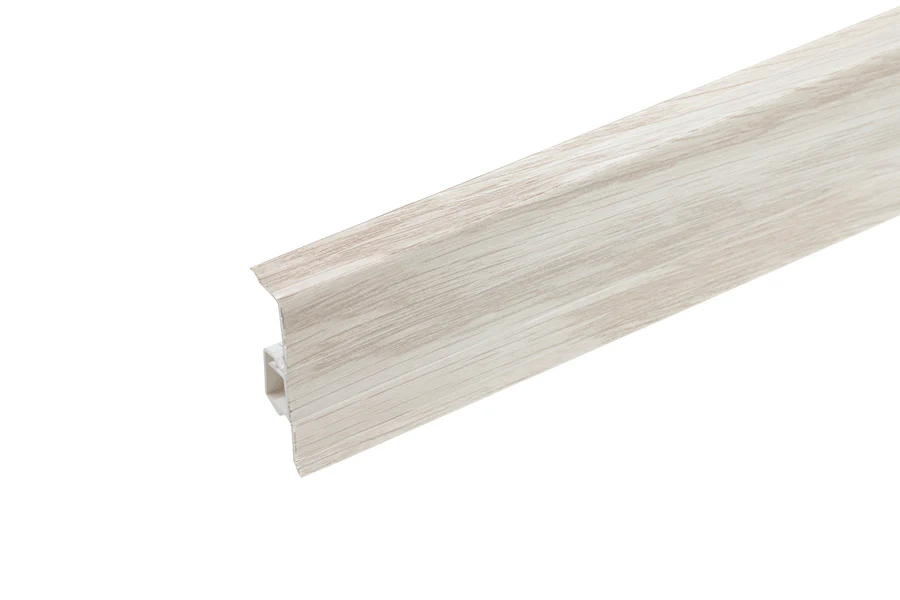 Listwa przypodłogowa CEZAR60 PVC mat 60mm 2,5m Jesion Baltimore