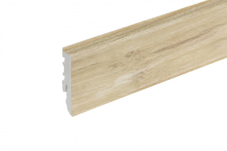 Listwa przypodłogowa Masterline PVC mat 60mm 2,4m Crotone
