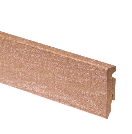 Listwa przypodłogowa MDF 58mm L= 2,40m Dąb Kremowy Digital