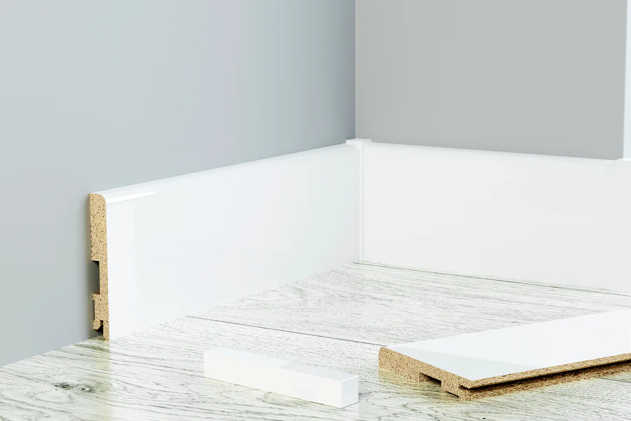 Listwa przypodłogowa MDF lakier 100x16mm 2m Biała Półmat - Image 2