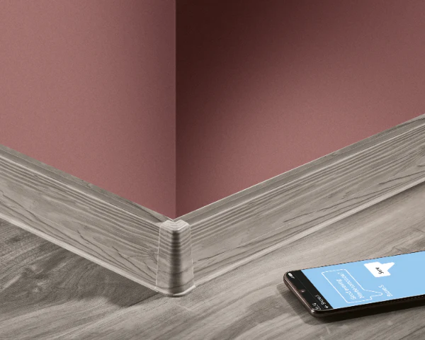 Listwa przypodłogowa PVC Cezar60 20x60mm Cezar Dąb Camas Mat 2,50m - Image 3