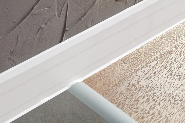Listwa przypodłogowa PVC Hi Line 23,4x75mm Cezar Dąb Belweder Mat 2,50m - Image 3