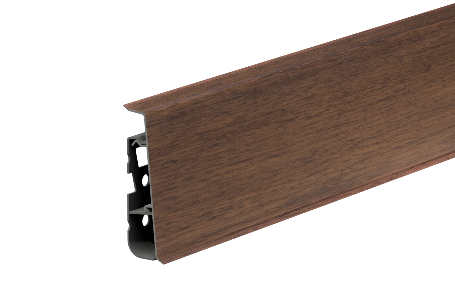 Listwa przypodłogowa PVC Hi Line Prestige 22x75mm Cezar Hikory Mat 2,50m