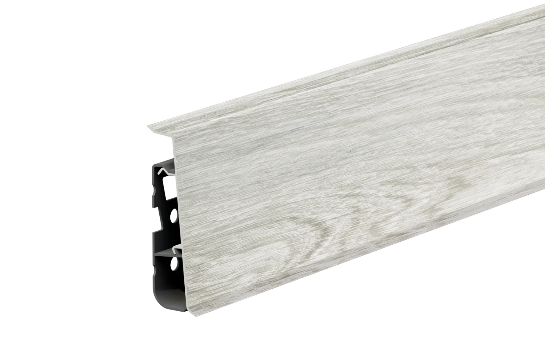 Listwa przypodłogowa PVC Hi Line Prestige 22x75mm Cezar Jesion Santiago Mat 2,50m