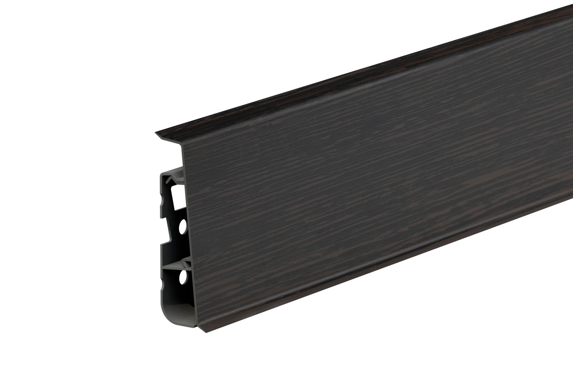 Listwa przypodłogowa PVC Hi Line Prestige 22x75mm Cezar Wenge Ciemny Mat 2,50m