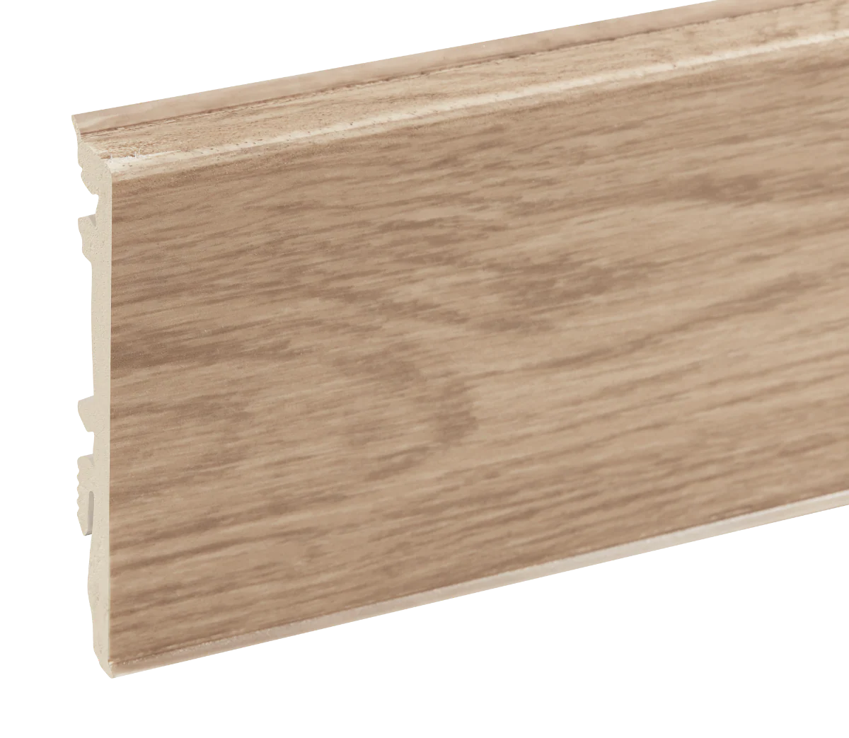 Listwa przypodłogowa PVC MASTERLINE 13x80mm Cezar Light Coffee Mat 2,20m
