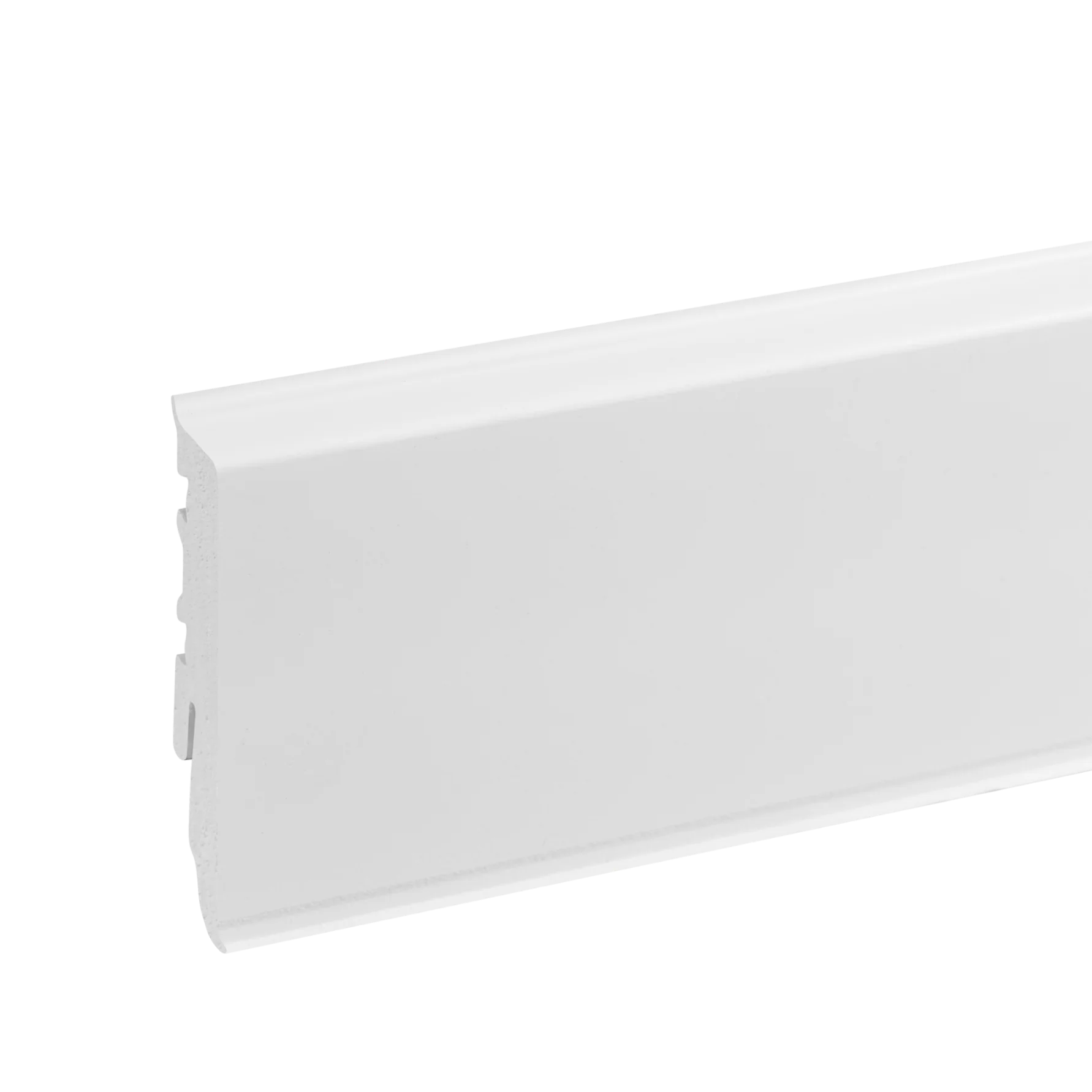 Listwa przypodłogowa PVC MASTERLINE 15x60mm Cezar Biały RAL9003 Mat 2,20m