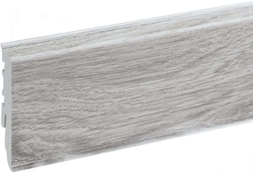 Listwa przypodłogowa PVC MASTERLINE 17,1x61,5mm L= 2,20m Dąb Mgielny Dublin Mat