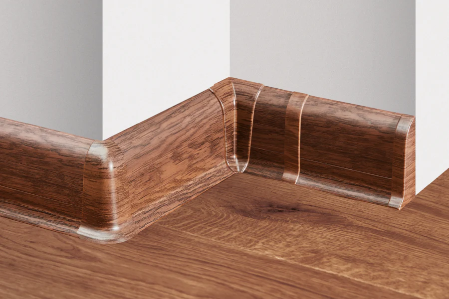 Listwa przypodłogowa PVC Premium Classic 22x59mm L= 2,20m Dąb Newada Mat - Image 3