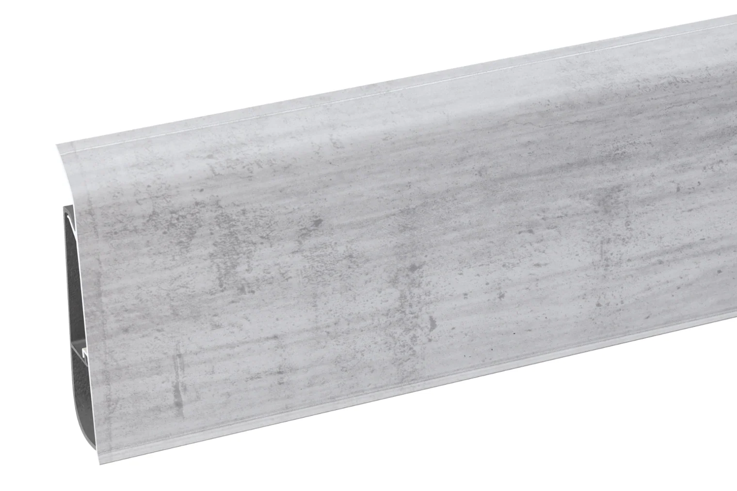 Listwa przypodłogowa PVC SOFTline 22,5x75mm Cezar Goth Clear Mat 2,20m