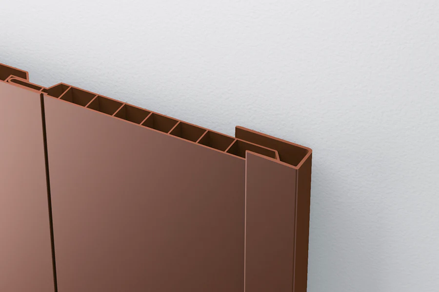 Listwa startowa do paneli ściennych PVC 3m Dąb Klasyczny mat - Image 3
