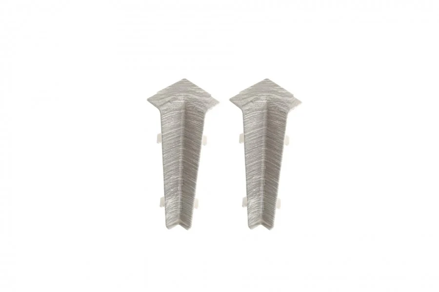 Narożnik wewnętrzny do listwy przypodłogowej Hi Line 23,4x75mm 1kpl=2szt Cezar Dąb Masala Mat