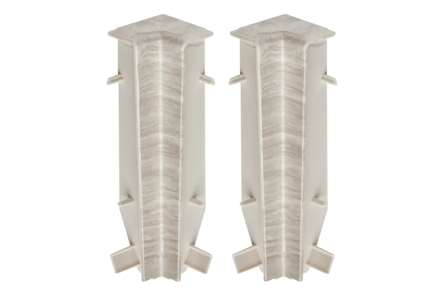 Narożnik wewnętrzny do listwy przypodłogowej MASTERLINE 13x80mm 1kpl=2szt Cezar Marengo Mat