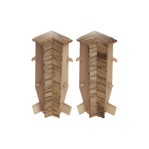Narożnik wewnętrzny do listwy przypodłogowej MASTERLINE 15x60mm 1kpl=2szt Cezar Irlandia Mat