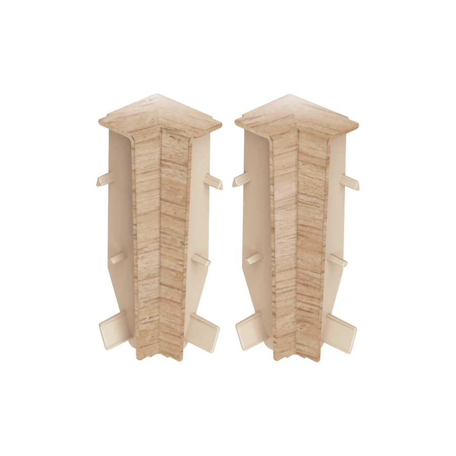Narożnik wewnętrzny do listwy przypodłogowej MASTERLINE 15x60mm 1kpl=2szt Cezar Kroton Mat