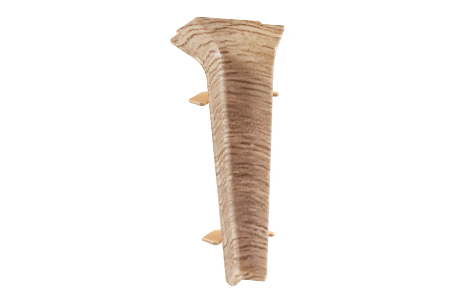 Narożnik wewnętrzny do listwy przypodłogowej SOFTline 22,5x75mm 1opak=10szt Korfu mat