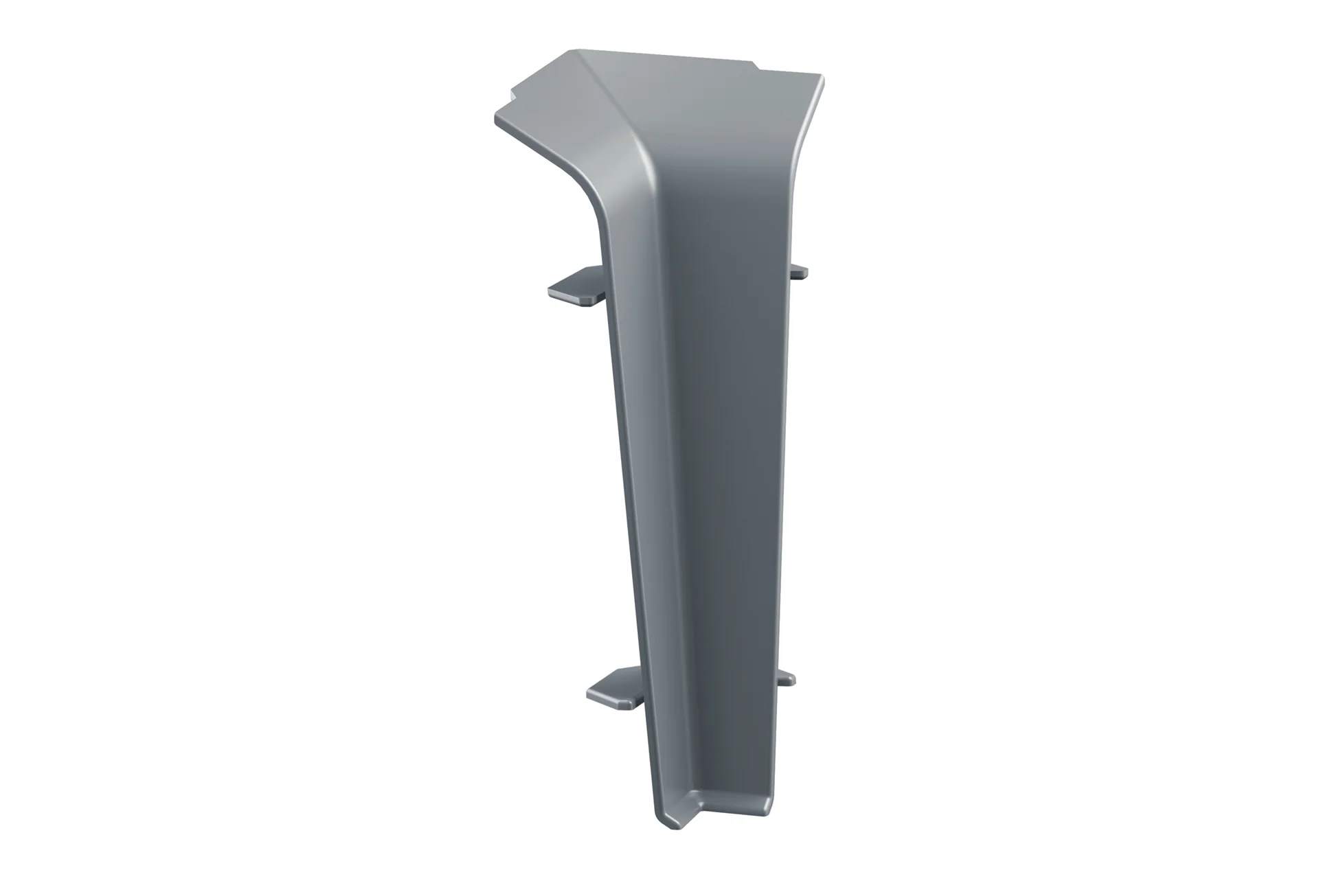 Narożnik wewnętrzny do listwy Softline 22,5x75mm Cezar 1kpl=2szt Szary mat