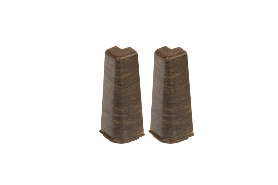 Narożnik zewnętrzny do listwy przypodłogowej Hi Line 23,4x75mm 1kpl=2szt Cezar Dąb Leonardo Mat