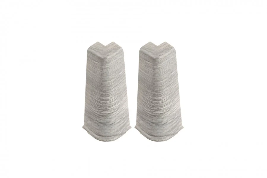 Narożnik zewnętrzny do listwy przypodłogowej Hi Line 23,4x75mm 1kpl=2szt Cezar Dąb Masala Mat