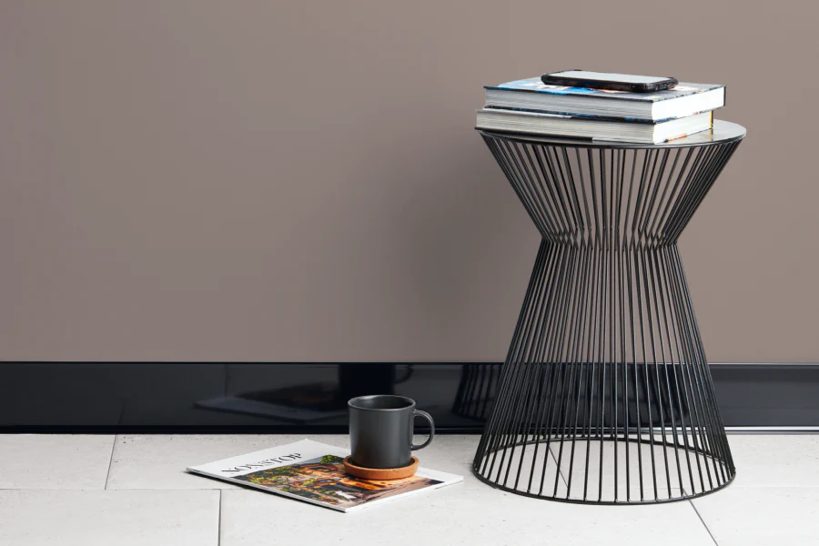 Narożnik zewnętrzny do listwy przypodłogowej 100mm 1kpl=2szt Cezar Kawa El-Poler Szczotkowany Połysk - Image 4