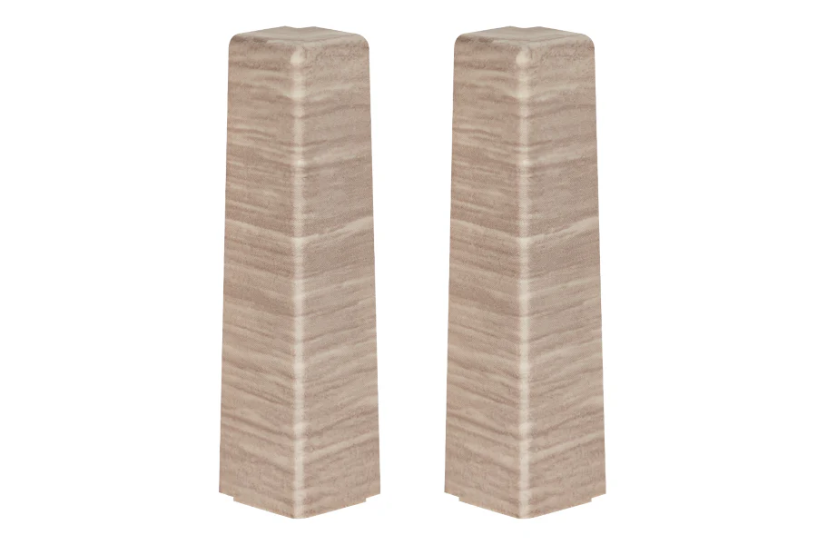 Narożnik zewnętrzny do listwy przypodłogowej MASTERLINE 13x80mm 1kpl=2szt Cezar Chalky brown Mat