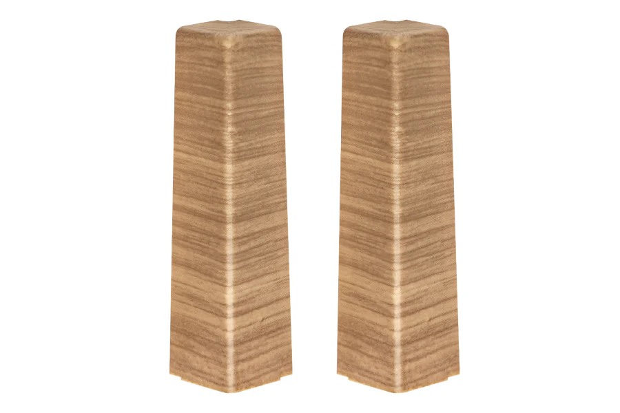 Narożnik zewnętrzny do listwy przypodłogowej MASTERLINE 13x80mm 1kpl=2szt Cezar Cinnamon Mat