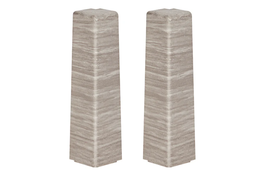 Narożnik zewnętrzny do listwy przypodłogowej MASTERLINE 13x80mm 1kpl=2szt Cezar Marengo Mat