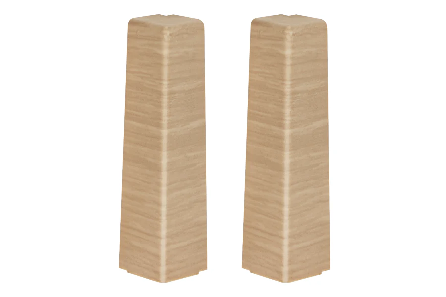 Narożnik zewnętrzny do listwy przypodłogowej MASTERLINE 13x80mm 1kpl=2szt Cezar Siena Mat