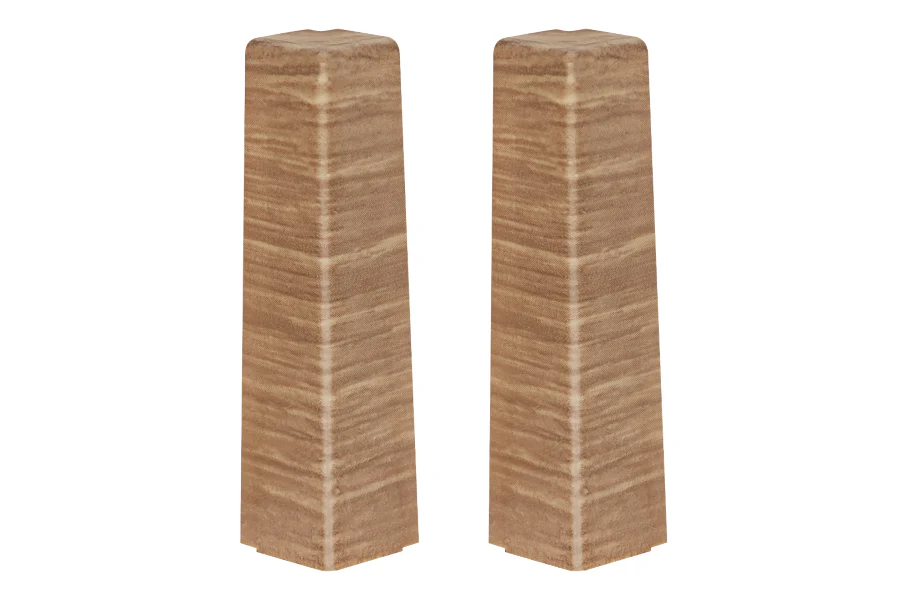 Narożnik zewnętrzny do listwy przypodłogowej MASTERLINE 13x80mm 1kpl=2szt Cezar Umbra Mat