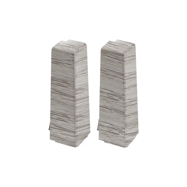 Narożnik zewnętrzny do listwy przypodłogowej MASTERLINE 15x60mm 1kpl=2szt Cezar Atlantyk Mat