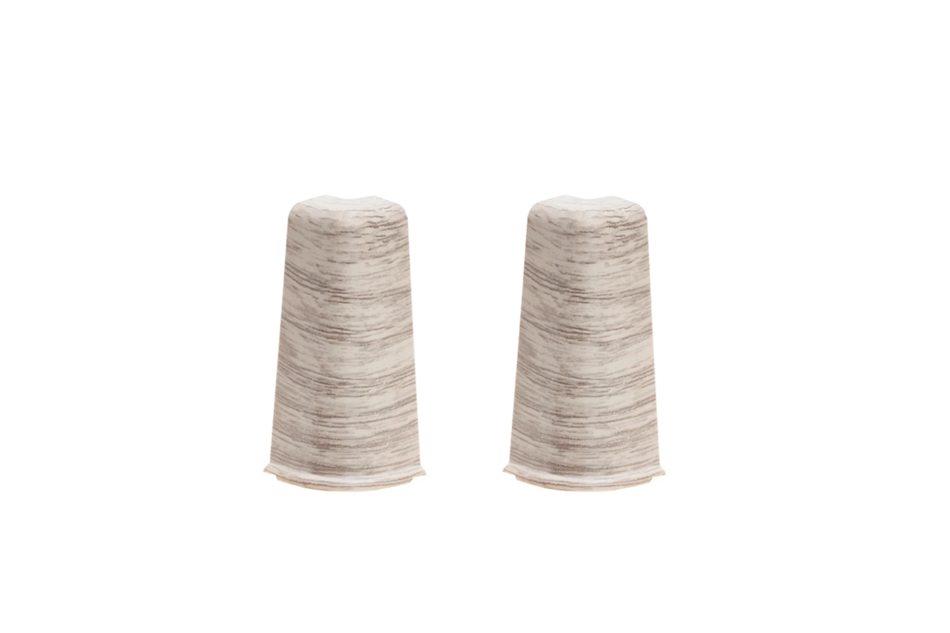Narożnik zewnętrzny+RAK do listwy przypodłogowej Cezar60 20x60mm 1kpl=2szt(NZ+RAK) Cezar Dąb Moravia Mat