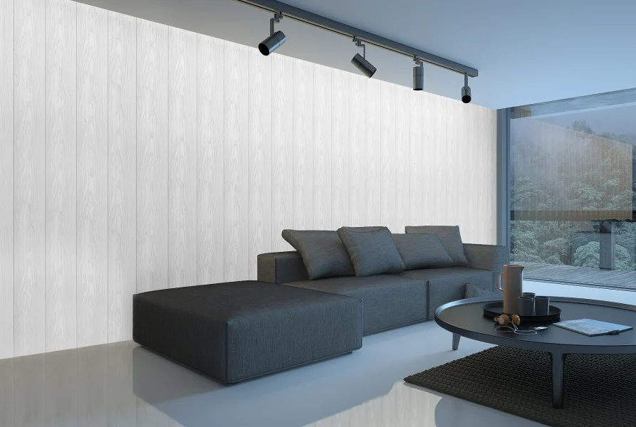 Panel ścienny PVC mat 25cm 2,7m Dąb Biały 1 opak=24 sztuki - Image 2