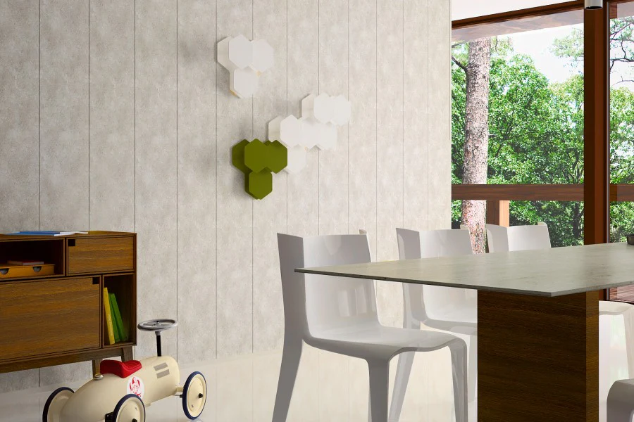 Panel ścienny PVC mat 25cm 2,7m Marmur Szary 1 opak=24 sztuki - Image 2