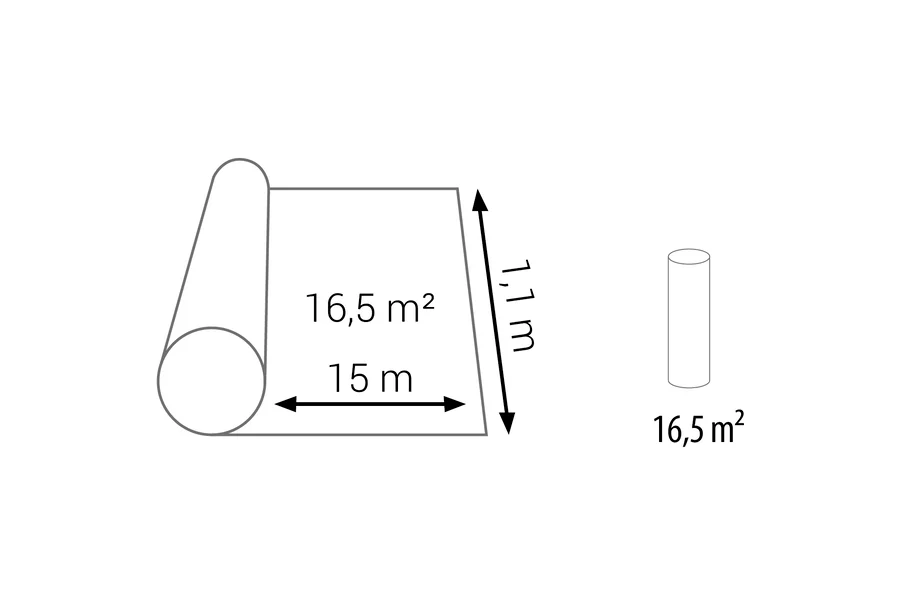 Podkład pod panele 2mm Expert Roll rolka 16,5m2 - Image 3