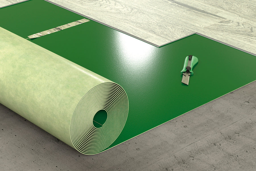 Podkład pod panele do ogrzewania podł. 1,5mm Pro Antislip LVT rolka 10m2