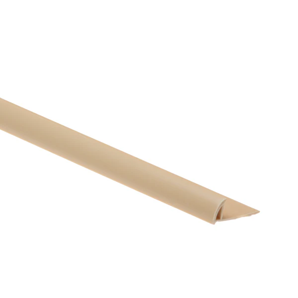 Profil do glazury PVC zewnętrzna zamknięta 8mm L= 2,50m Cappuccino