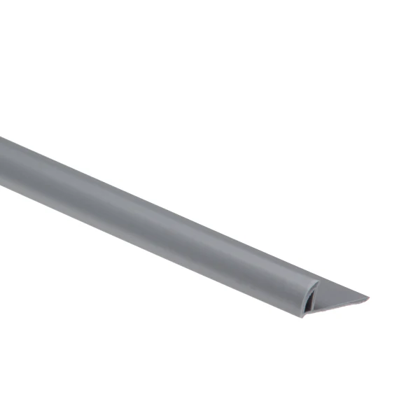 Profil do glazury PVC zewnętrzna zamknięta 8mm L= 2,50m Srebrny