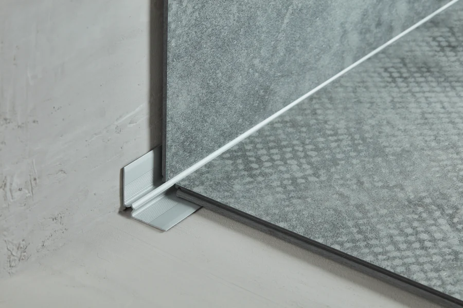 Profil do paneli AL LVT wewnętrzny 3mm 26x26mm L= 0,90m Srebrny - Image 3