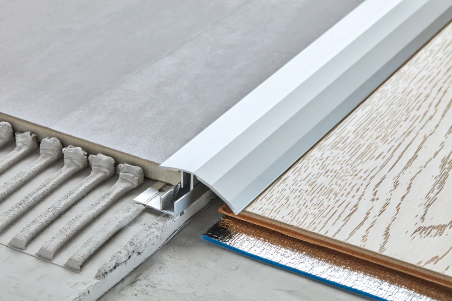 Profil do paneli aluminiowyk fix 50mm Cezar Srebrny Mat 0,90m - Image 3