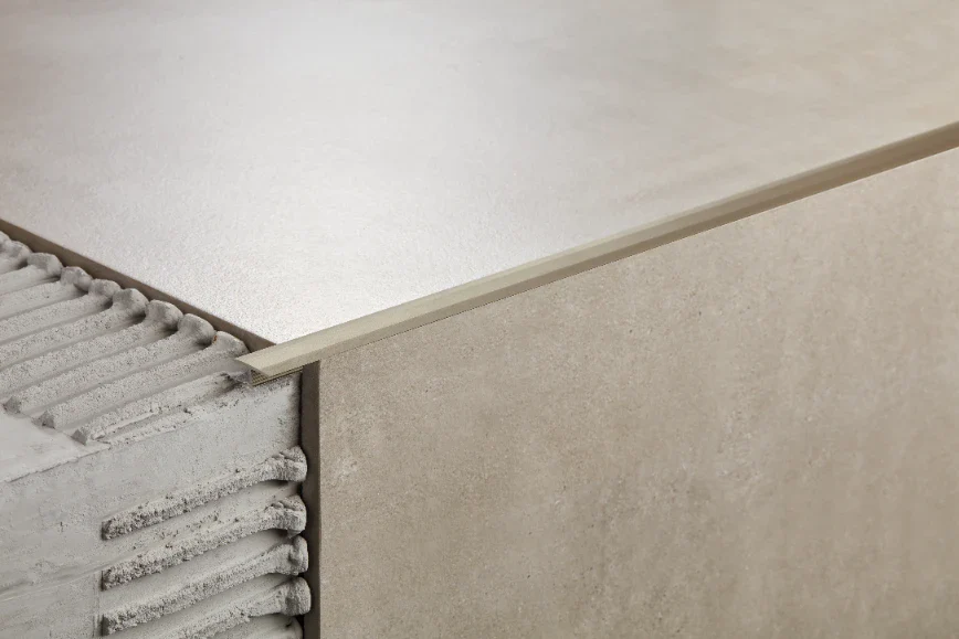 Profil fugowy aluminiowy łączący 13mm Cezar Oliwka Mat 2,50m - Image 2
