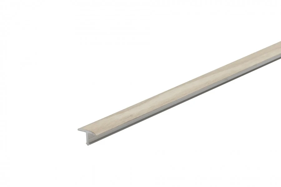 Profil fugowy gładki aluminium laminat 14mm 2,5m Dąb Wiejski