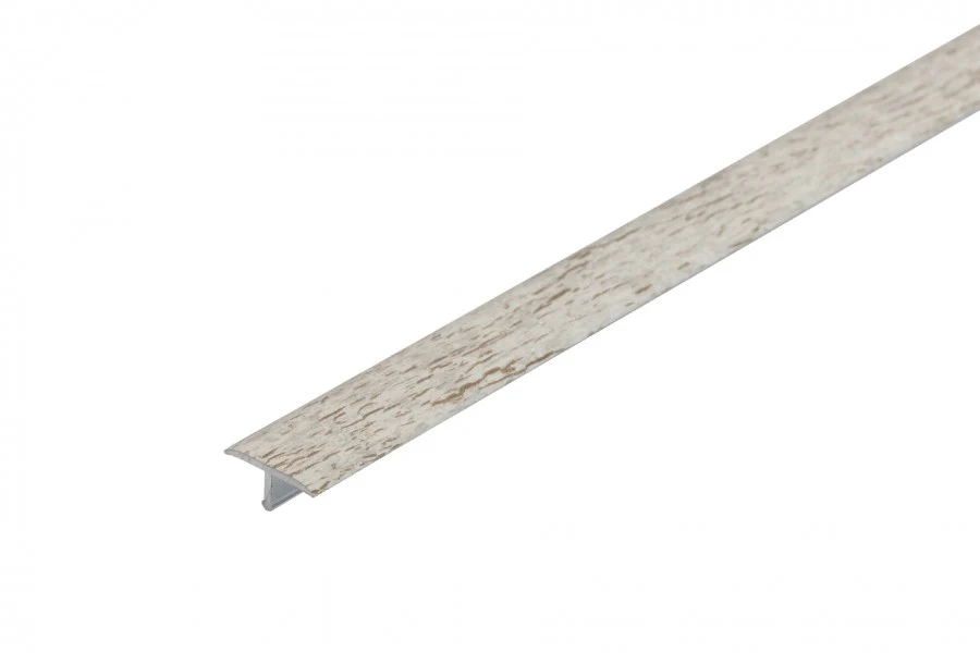 Profil fugowy gładki aluminium laminat 20mm 2,5m Świerk Rosario