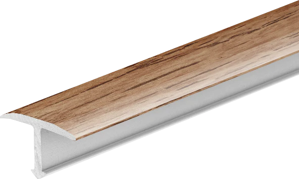 Profil fugowy gładki aluminiowy 20mm Cezar Dąb Hamilton Mat 2,50m